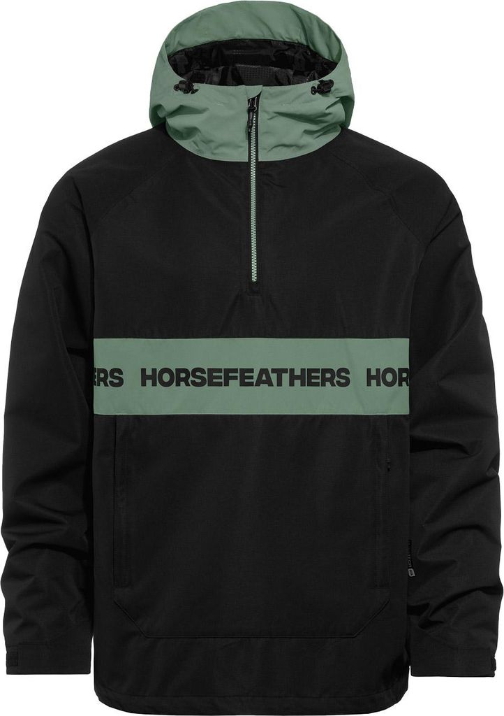 Horsefeathers Gordie Jacke (schwarz/eisberggrün)