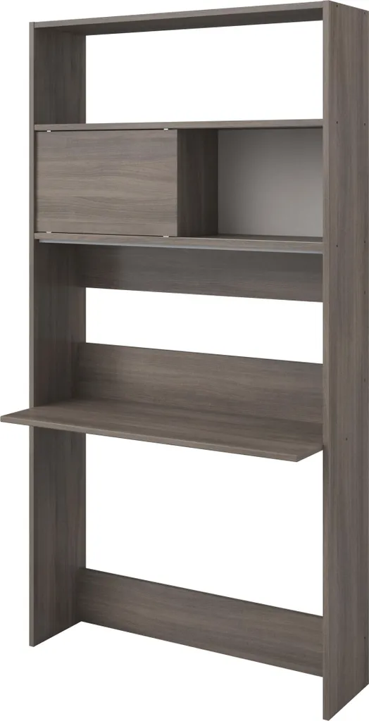 Bureau Secrétaire Design en Bois de Noyer Fina - Console de Bureau