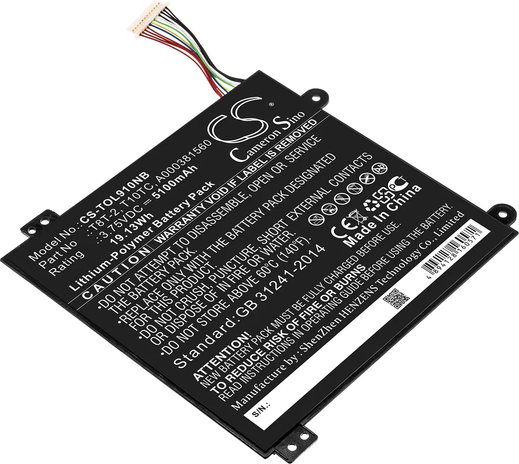 Batterie Techtek pour Toshiba Satellite Click Mini L9W-B Haute Qualité