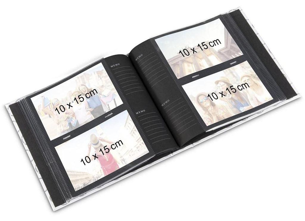 Hama Batzi fotokaartalbum/memoalbum, formaat 10x15 cm, voor Productafbeelding 