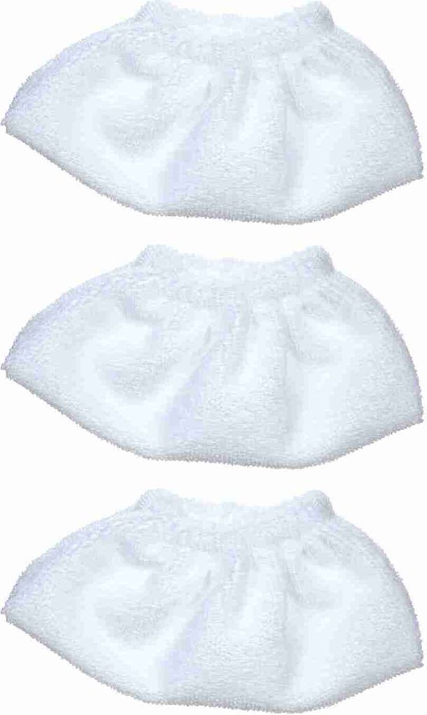 3er-Pack Tuch-Set als Ersatz für Karcher SC2/ SC3/ SC4/ SC5 Frottee-Lappen-Düsenabdeckungs-Zubehör