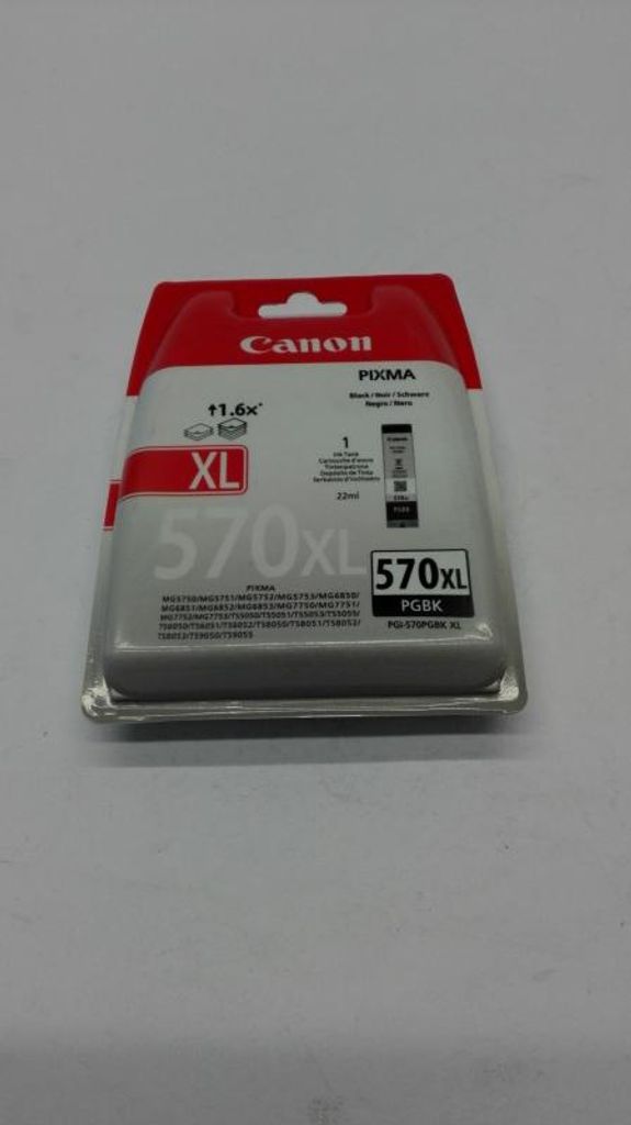 Canon PGI-570PGBK XL, Hohe (XL-) Ausbeute, Schwarz, Tinte Produktbild 