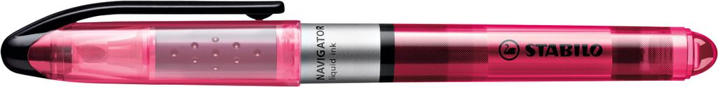 Textmarker - STABILO NAVIGATOR - Einzelstift - pink