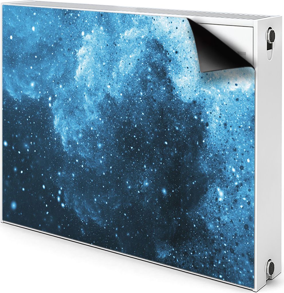Magnet Heizung Verkleidung Abdeckung Heizung Heizkörperabdeckung 90x60 cm - Himmel in der Nacht