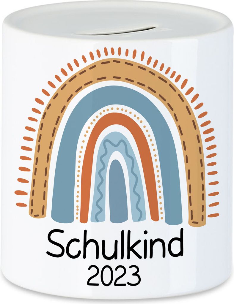 Schulkind 2023 Spardose  Einschulungsgeschenk Grundschule Produktbild 