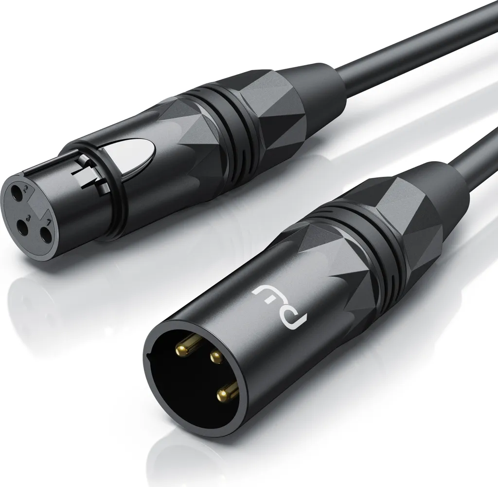 Primewire XLR 3m: Cavo Microfono Professionale High-End Rame OFC