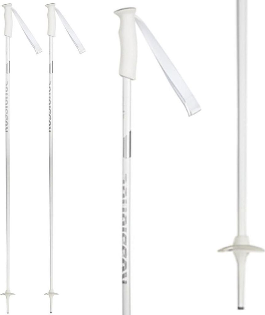Skistöcke ROSSIGNOL ELECTRA WHITE Weiss 110 cm