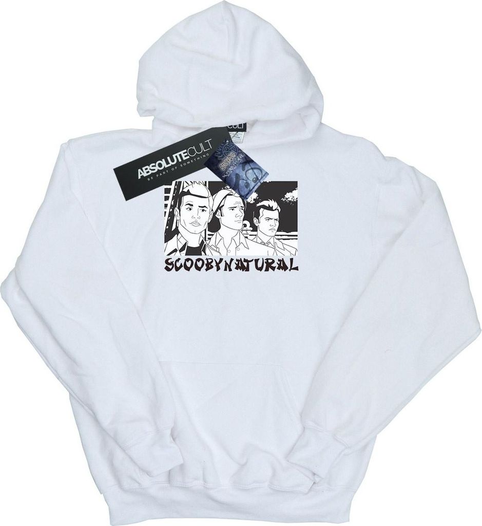 Scoobynatural - "Take Away" Kapuzenpullover für Herren BI17246 (L) (Weiß)