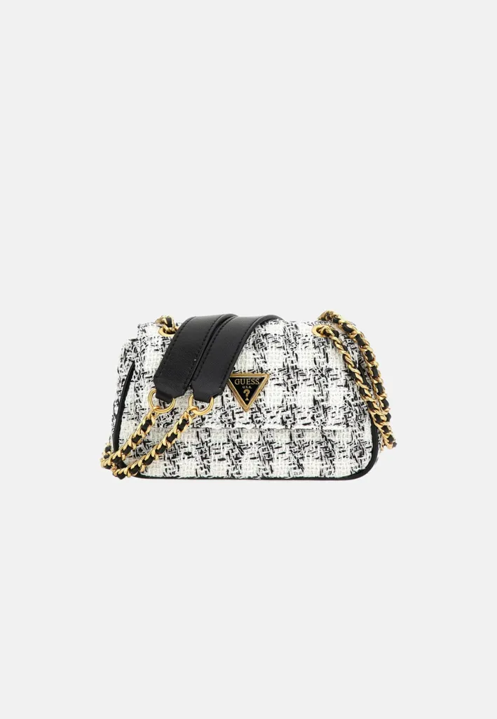 Petit Sac Guess Giully Cream Multi : Alliez Légèreté et Style au Quotidien