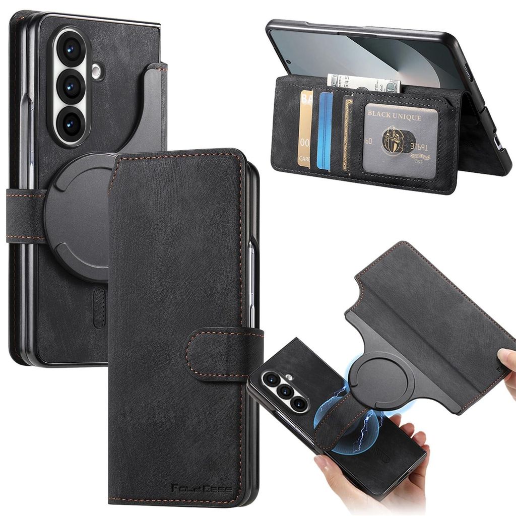 Solidchoice – 2-in-1 Schutzhülle aus Kunstleder für das Samsung Galaxy Z Fold 7