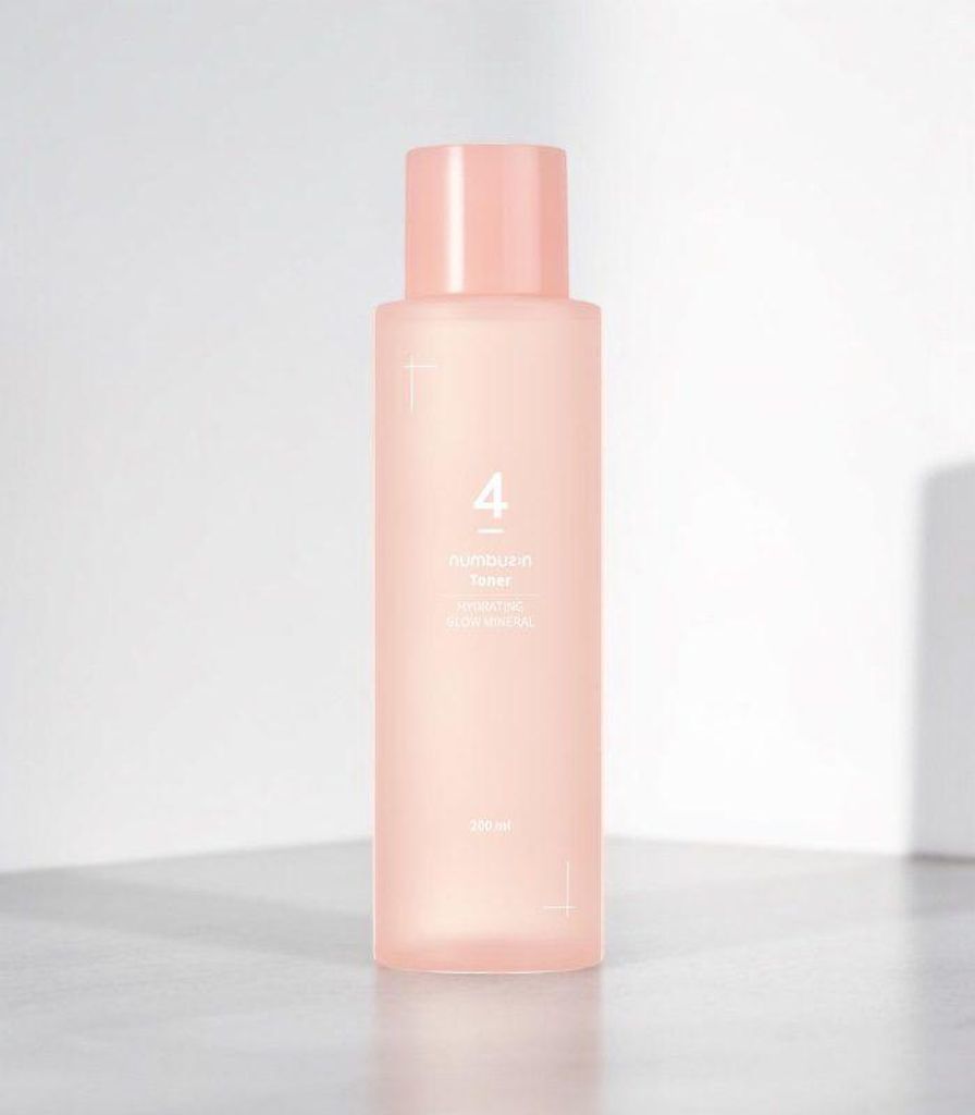 Numbuzin – Nr. 4 Feuchtigkeitsspendender Mineral-Toner für strahlende Haut – 200 ml