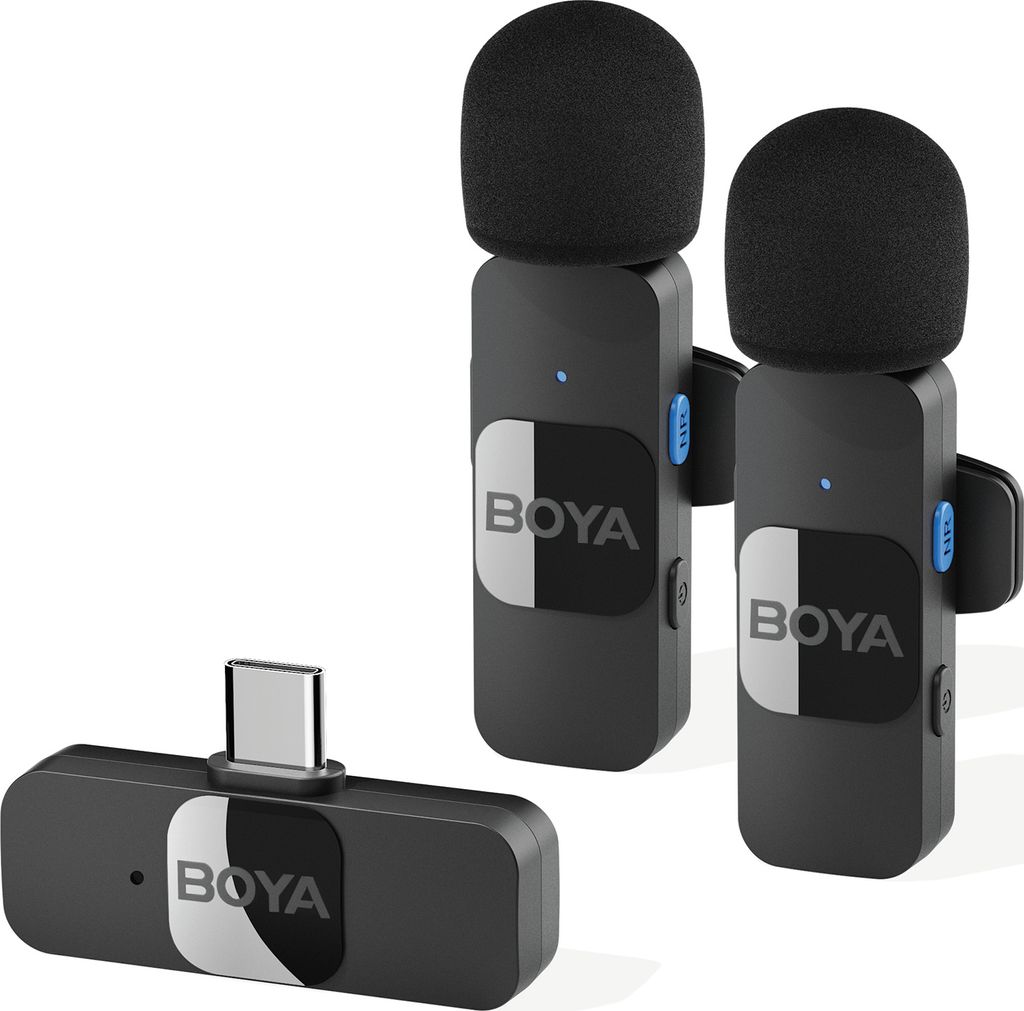 BOYA BY-V20 One-Trigger-Two 2,4-G-Funkmikrofonsystem Produktbild 13