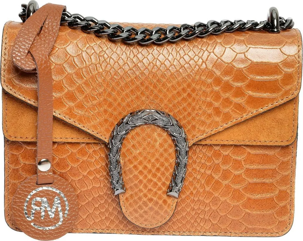 Petit Sac à Main Cognac Roberta M RM 8140 Chic et Pratique pour Femme