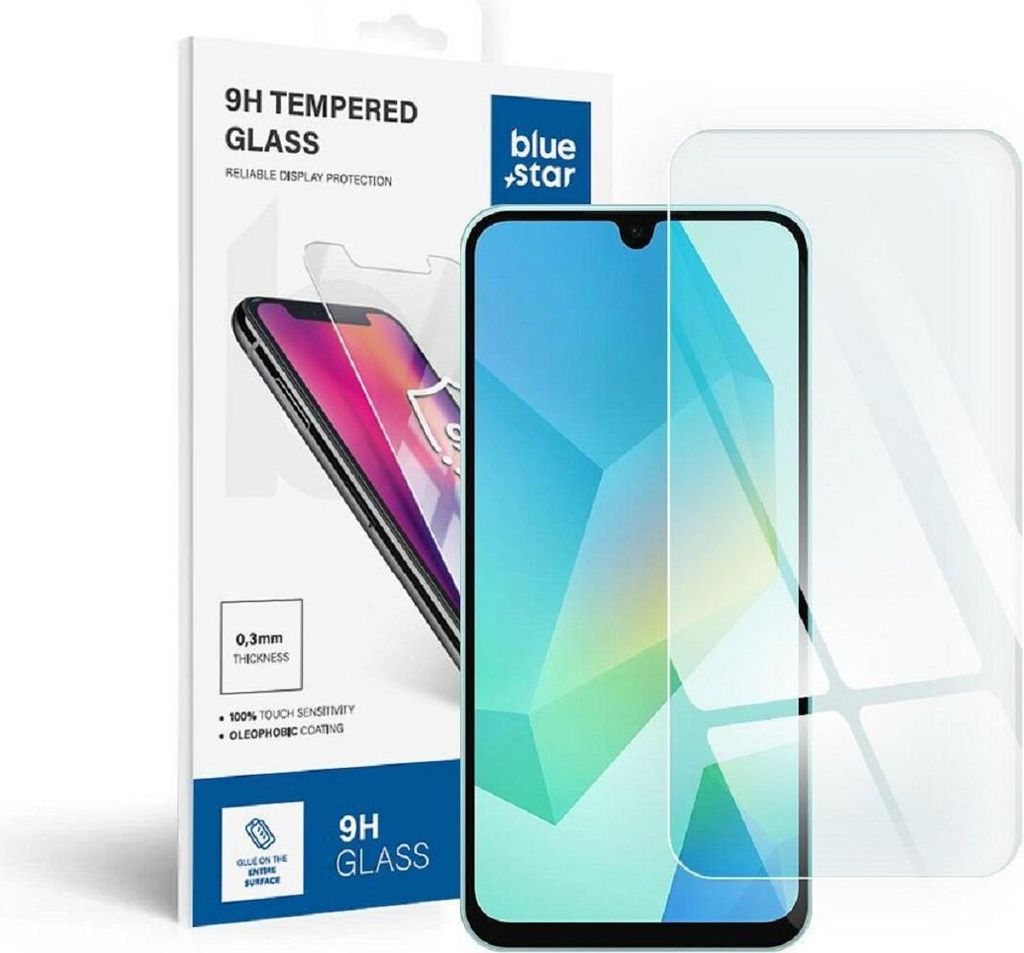 Schutzglas – gehärtetes Glas mit 9H Härte kompatibel mit Samsung Galaxy A17 5G