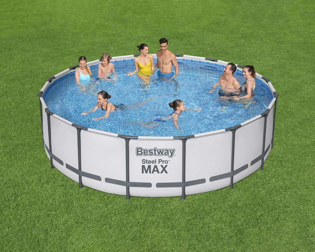 Bestway® Steel Pro MAX™ Frame Pool Komplett-Set mit Produktbild 2