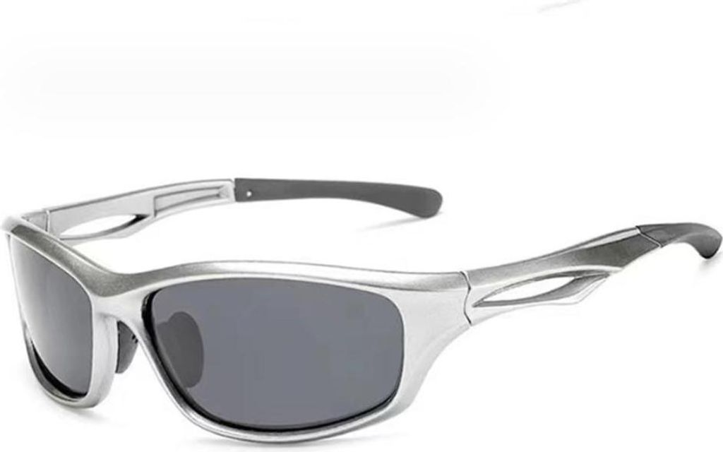 Sonnenbrille Herren Polarisierte TR90 Sportbrille Autofahren Angeln Radfahren Fahrradbrille mit UV400 Schutz