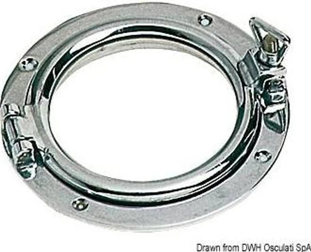 Hublot marine rond 200mm pour aménagement de van ou cabine de bateau
