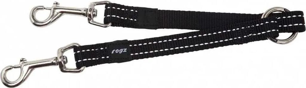 Rogz For Dogs Fanbelt Splitter Zwart