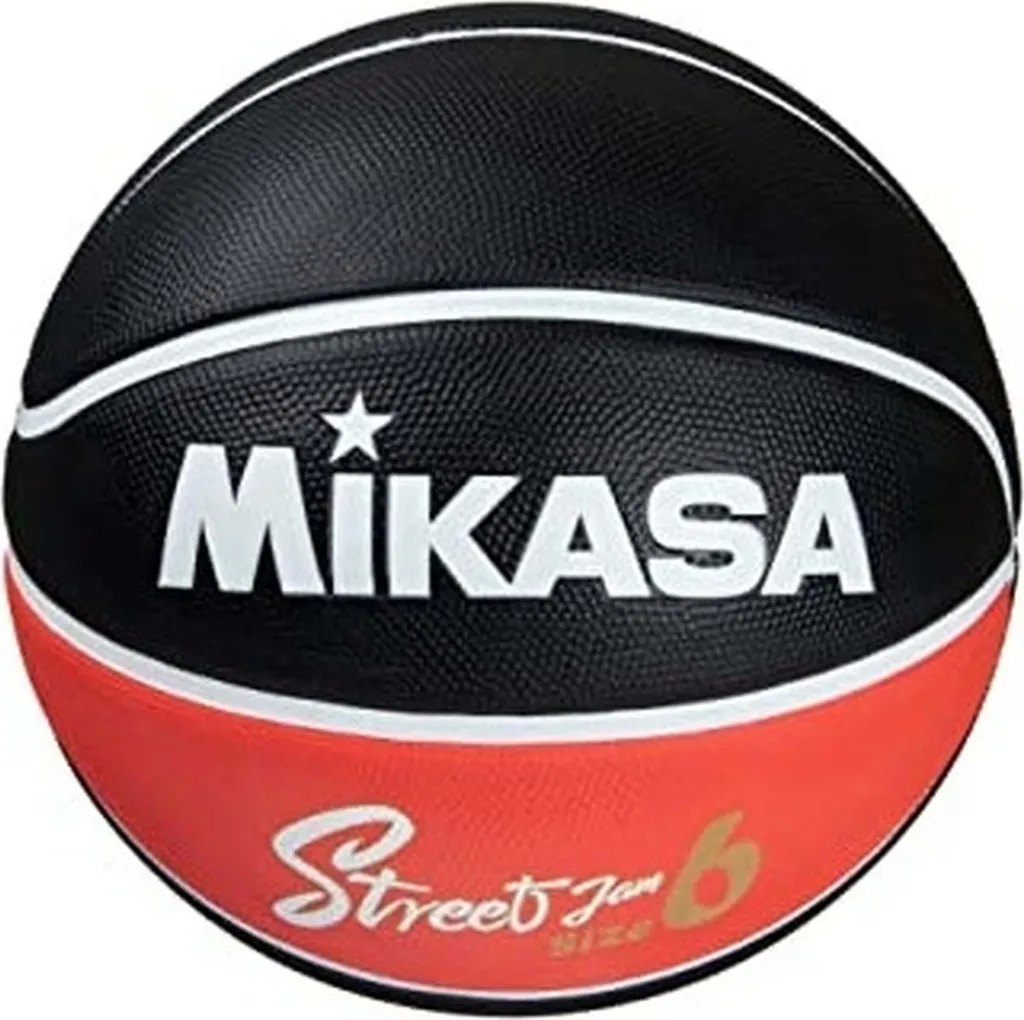 Ballon de Basket Mikasa BB702B Idéal pour l'École et les Loisirs Extérieurs