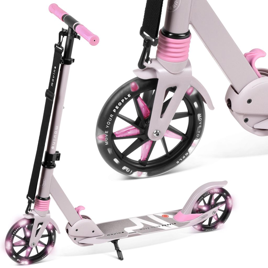 Monopattino pieghevole per bambini, ruote LED, regolabile Immagine del prodotto 