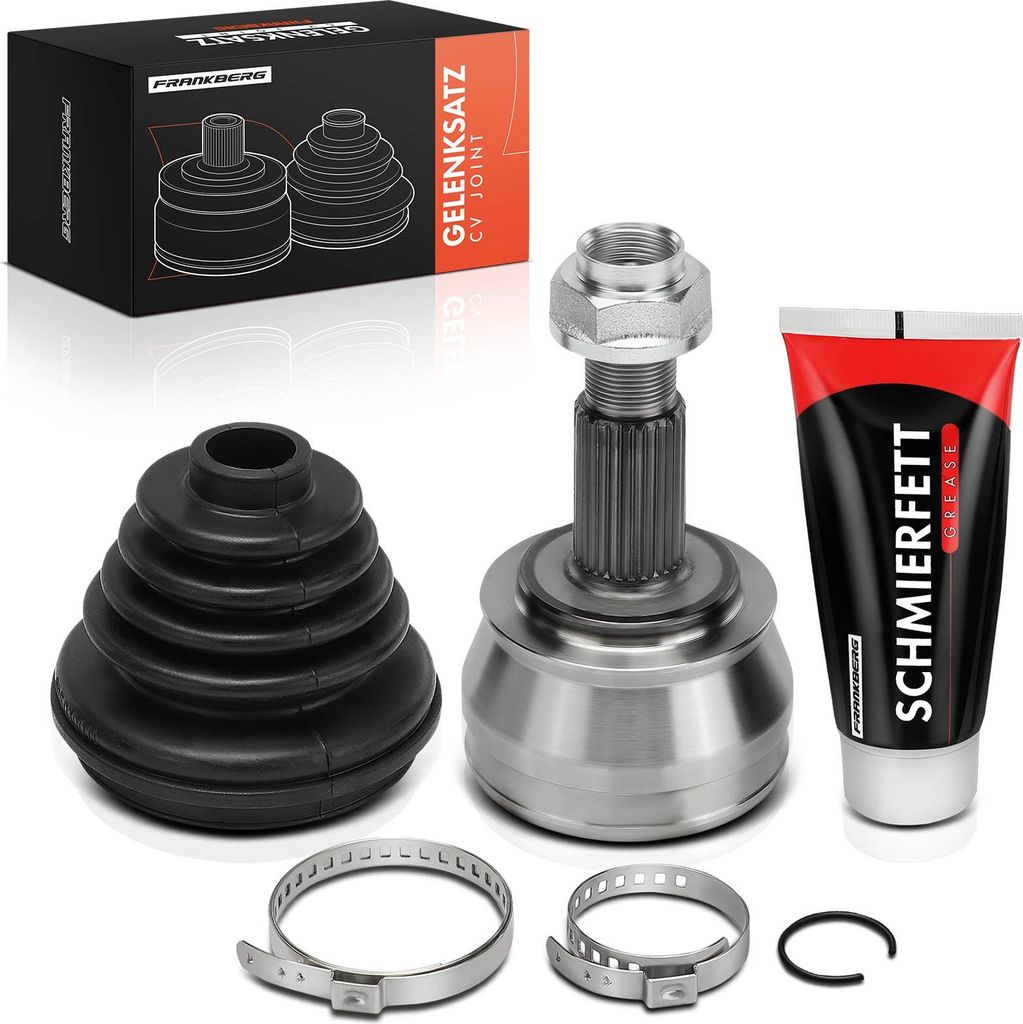 Frankberg 1x Antriebswelle Gelenksatz Vorderachse für Fiat Doblo Cargo/Pritsche/Fahrgestell 263