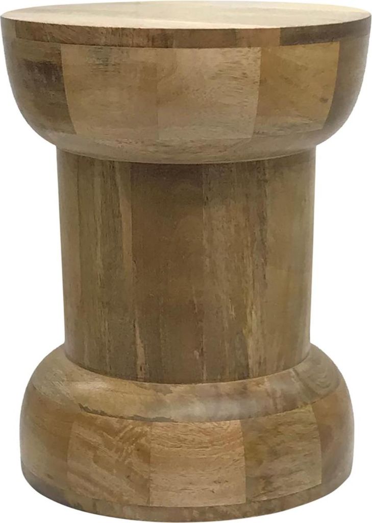 Leitmotiv - Beistelltisch Decente - Natürlich - 35x35x45.5cm