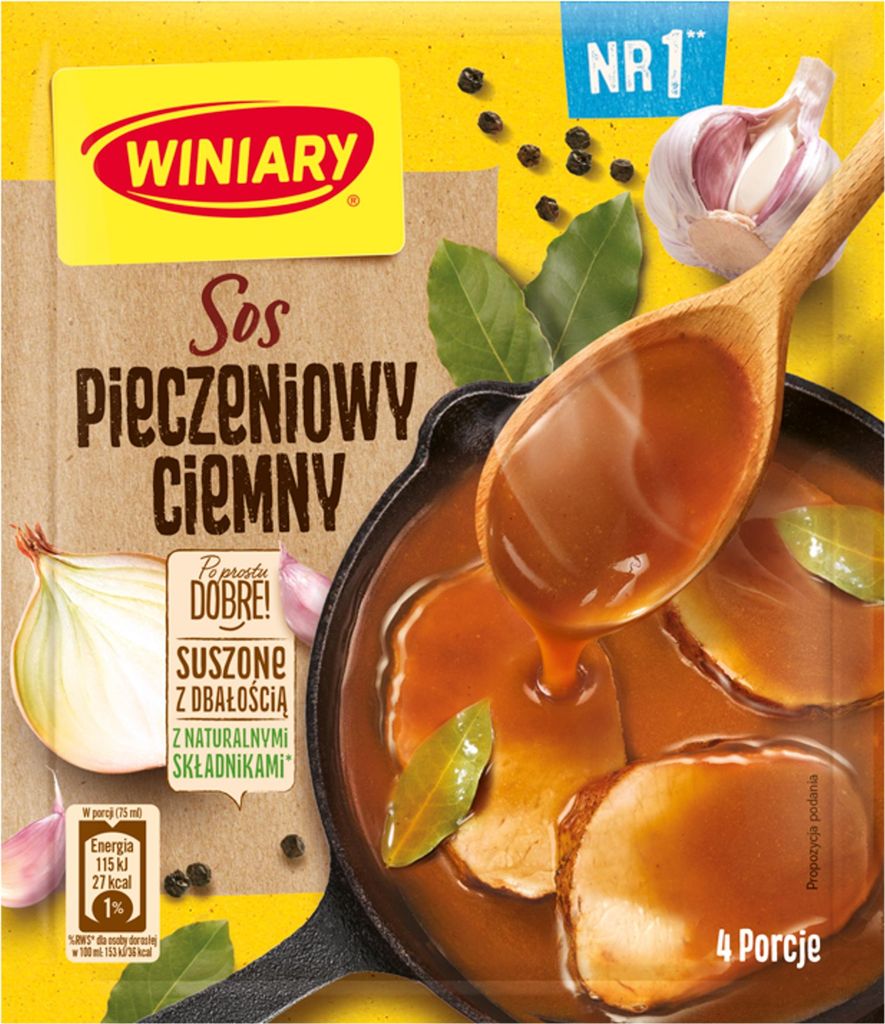 WINIARY Sos pieczeniowy ciemny 30g Zdjęcie produktu 