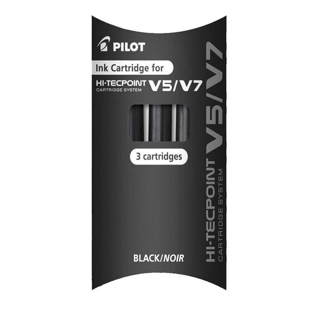 PILOT BXS-IC-B-S3 Tintenpatronen für Tintenroller V5/V7 Image du produit 