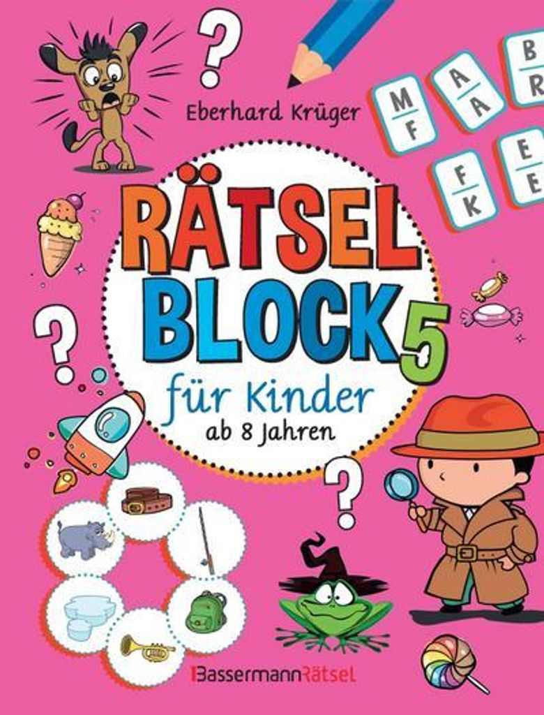 Rätselblock 5 für Kinder ab 8 Jahren Immagine del prodotto 