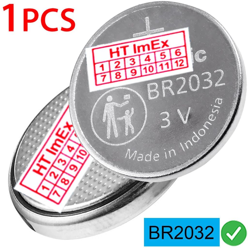 Kompatibel mit Panasonic BR2032 3V 200mAh akku Batterie BR 2330 Coin Button Cell NEU