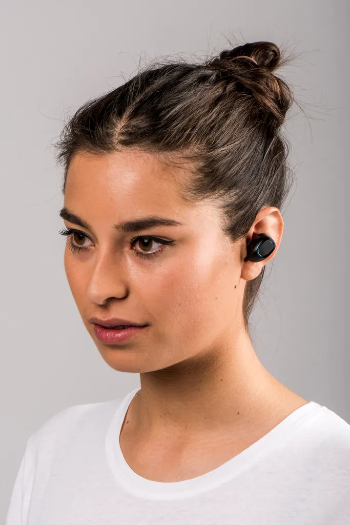 Écouteurs Bluetooth Lenco EPB-410BK avec boîtier powerbank noir