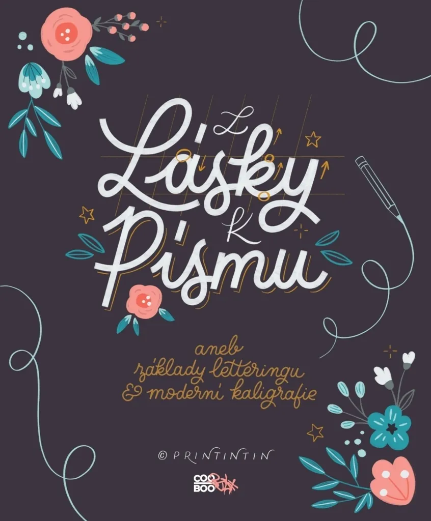 Livre Lettering et Calligraphie Moderne par Kateřina Engelová - Guide DIY