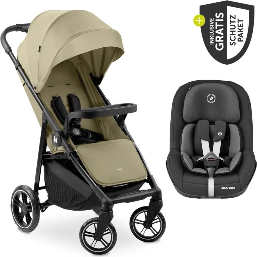 Hauck Buggy Shop N Care inkl. Reboarder Pearl