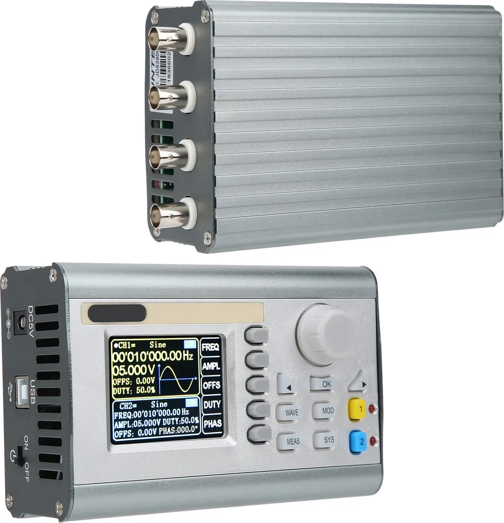 Source de signaux JDS2900-60M haute précision DDS avec écran LCD - 5