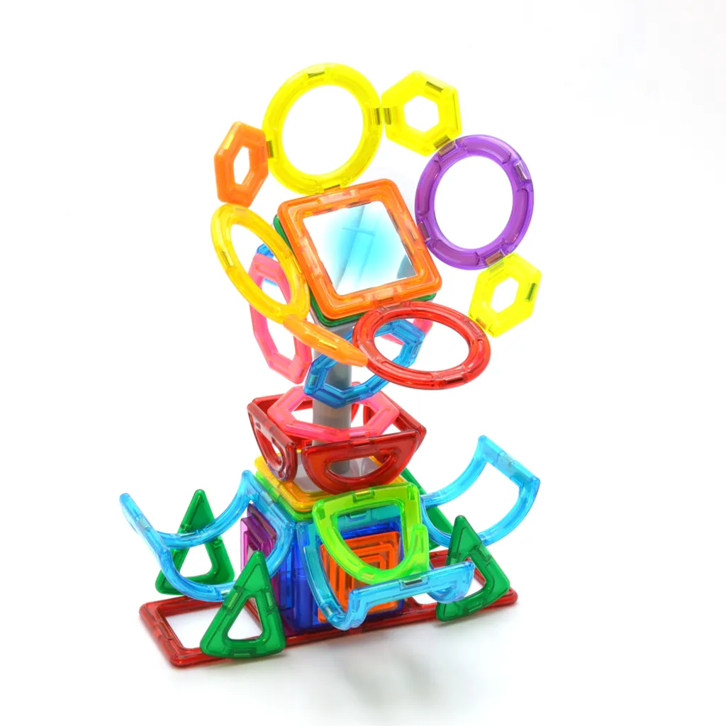 Magformers Emotion Spin 74 pièces : Jeu de construction magnétique expert - 4