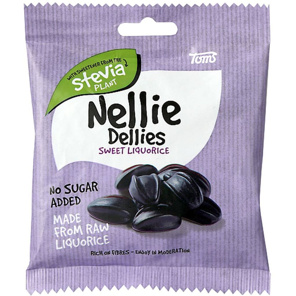 Toms Nellie Dellies Sweet Liquorice Stevia Lakritz 90 g