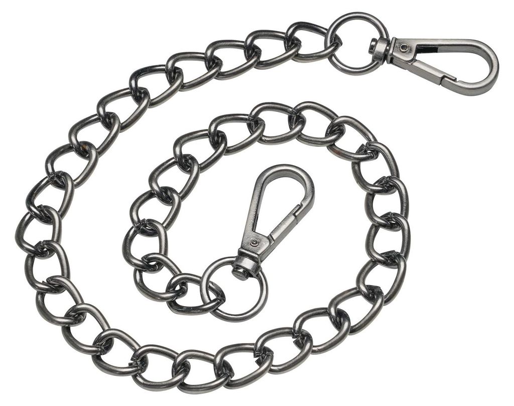 GREENBURRY Geldbörsen-Zubehör Vintage Wallet Chain Silver grau