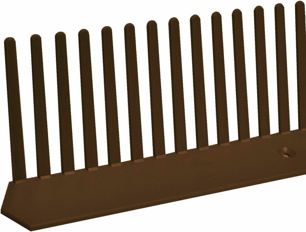 Traufkamm Spatzenkamm Vogelschutz braun 50 m
