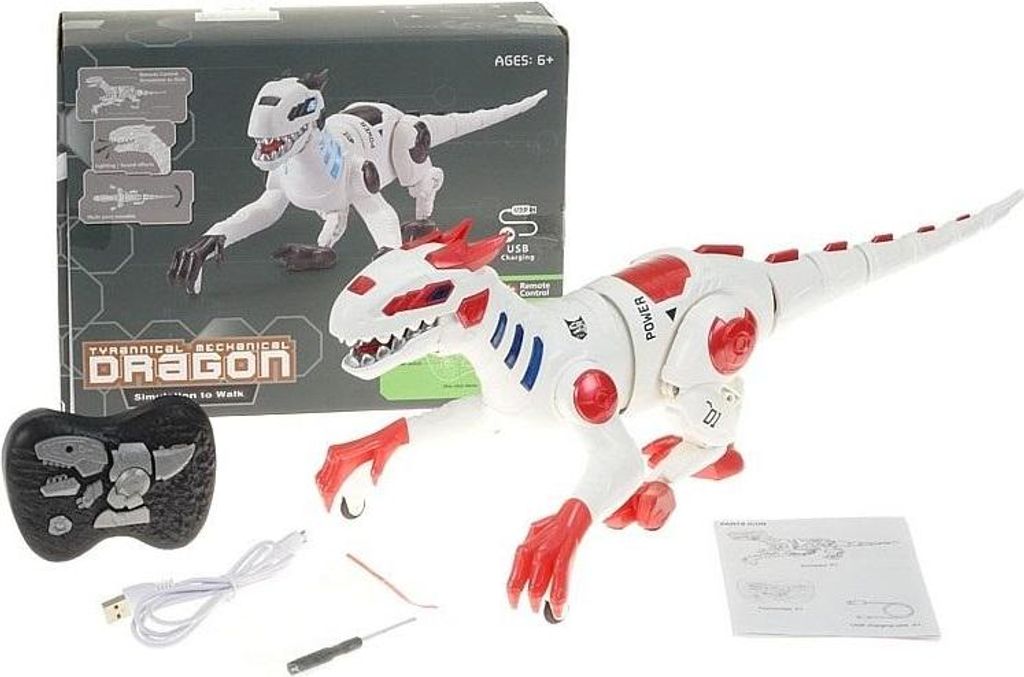 Dinozaur R/C z akumulatorem i ładowarką