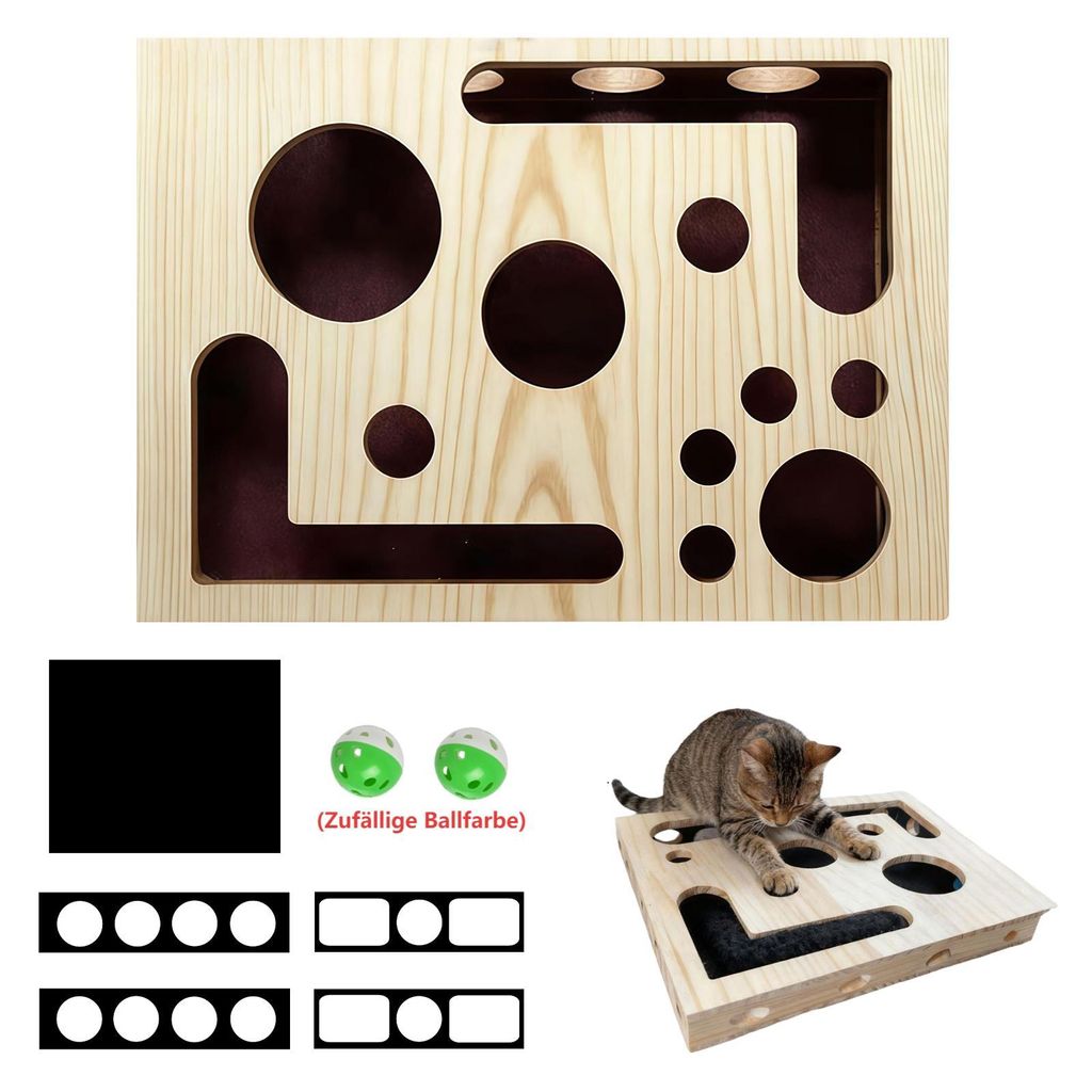 STILVORA Katzenspielzeuge, Katzenkratz- und Produktbild 