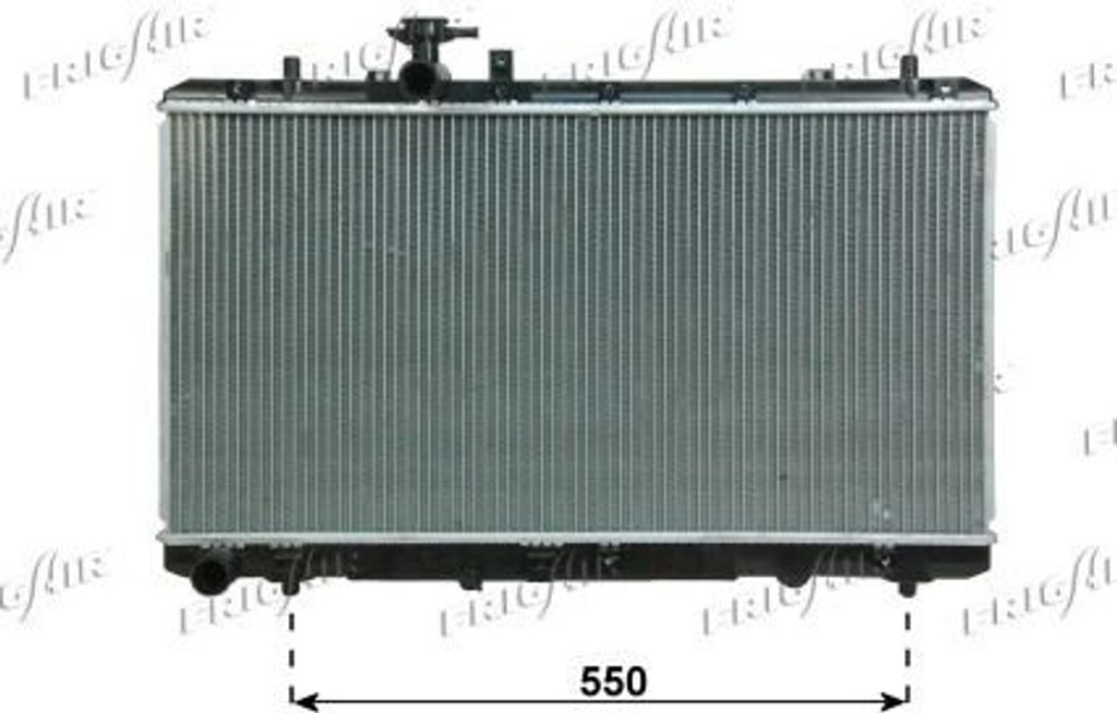FRIGAIR 0114.3038 Kühler Wasserkühler Motorkühler für FIAT Sedici (FY) für SUZUKI SX4 (EY, GY)