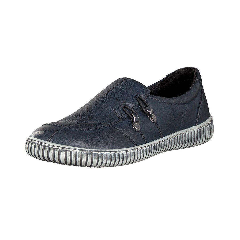 Gemini Damen Anilina Slipper 350622-802 navy, Farbe:navy, Größe:39