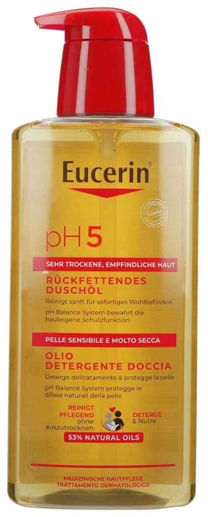 EUCERIN pH5 Duschöl empfindliche Haut m.Pumpe Produktbild 