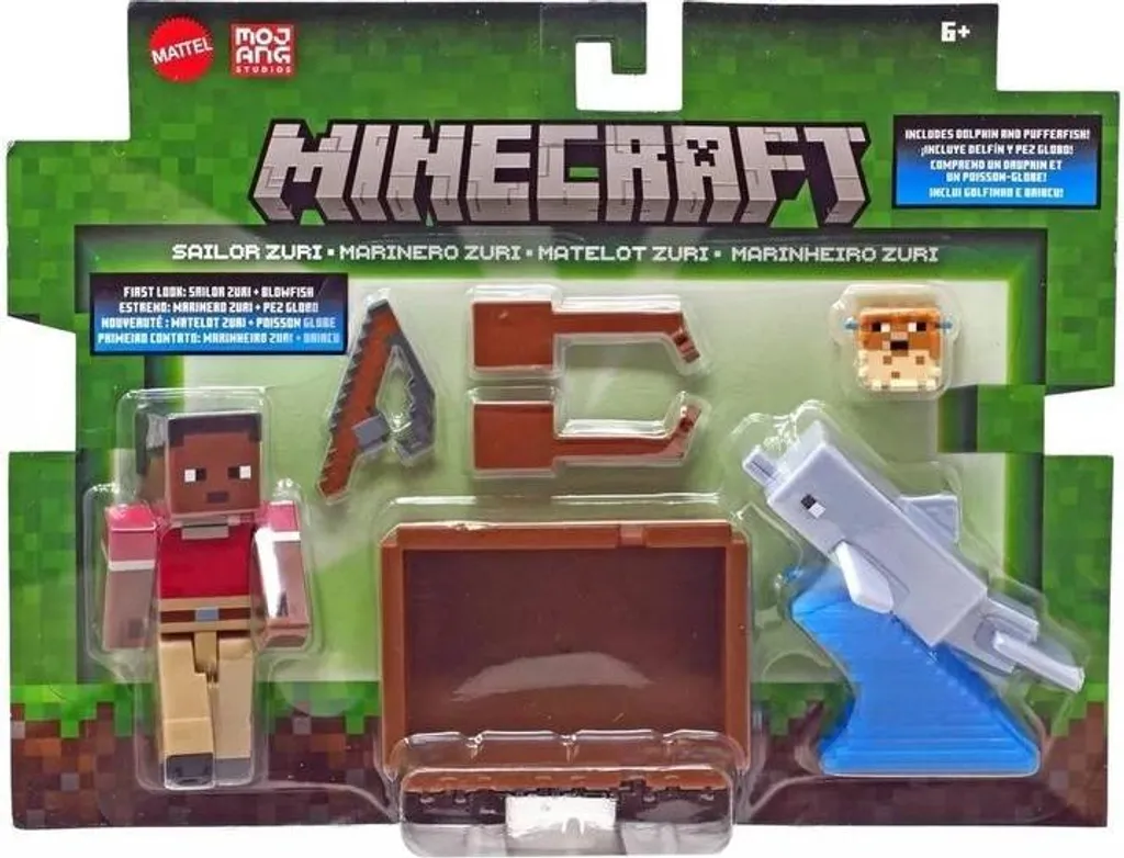 Jouet Figurine de Collection Minecraft Multicolore Idéal dès 6 Ans JCN50