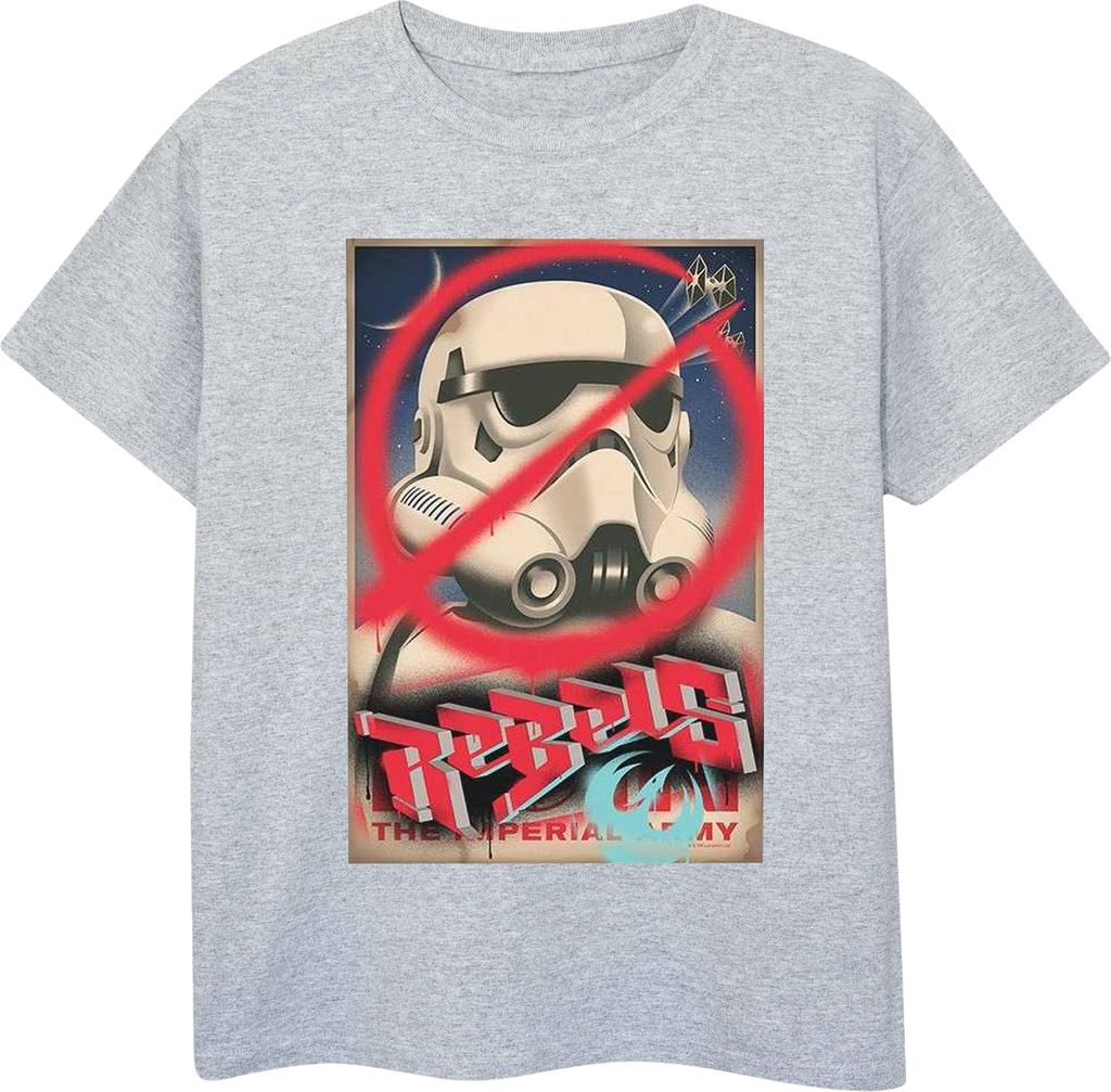 Star Wars - "Rebels" T-Shirt für Herren BI52013 (XXL) Produktbild 