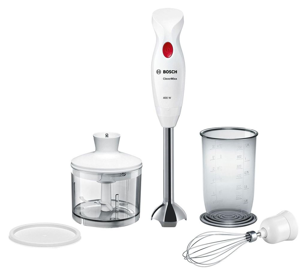 Bosch MSM24500, Ponorný mixér, 400 W, Červená, Bílá Obrázek produktu 