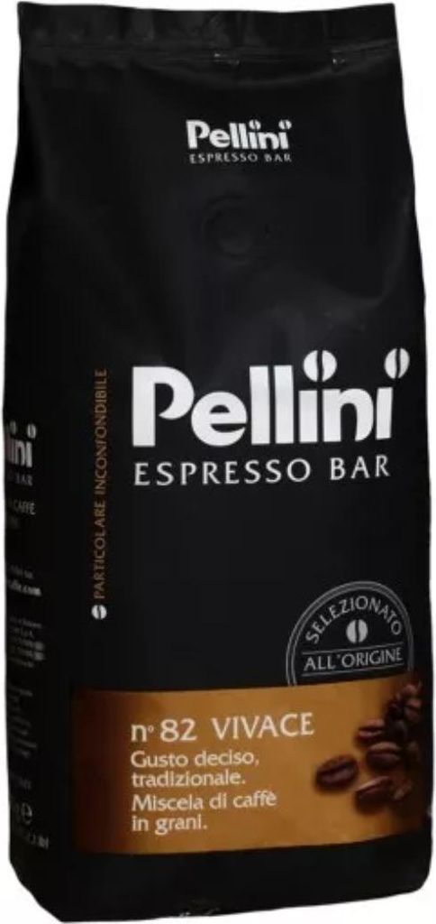 A bag of Pellini Espresso Bar coffee beans.