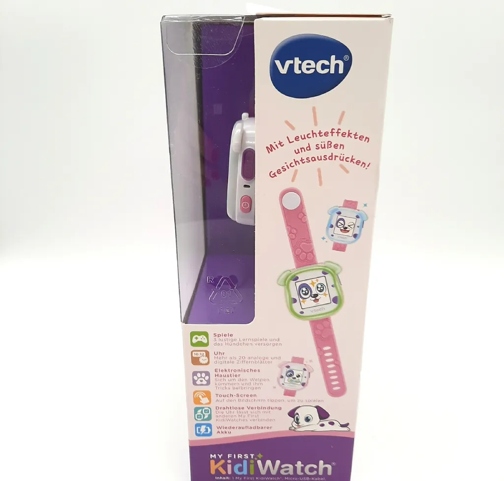 My First KidiWatch rose : montre connectée éducative pour enfant VTech - 8