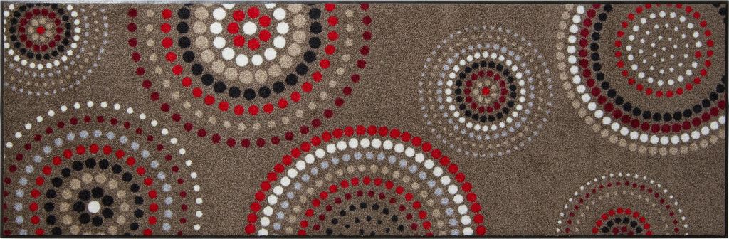 Erwin Müller Fußmatte Ludwigshafen" braun/rot 70x190 cm"