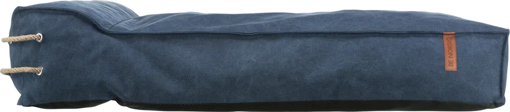 Panier pour chien format XL BE NORDIC Föhr coussin déhoussable bleu foncé